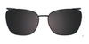 Takumi TK1097 Eyeglasses with Clip-on Sunglasses | Size 53 / Clip Only (Color №090)