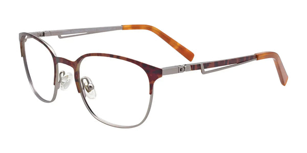 Takumi TK1099 Eyeglasses | Size 44 / Matt Brown Camo & Steel
