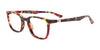 Takumi TK1100 Eyeglasses | Size 45 / Demi Red