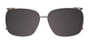 Takumi TK1116 Eyeglasses with Clip-on Sunglasses | Size 55 / Clip Only (Color №070)
