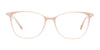 Takumi TK1128 Eyeglasses with Clip-on Sunglasses | Size 51 / Beige & Crystal