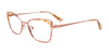 Takumi TK1158 Eyeglasses with Clip-on Sunglasses | Size 49 / Shiny Light Brown & Marbled Brown