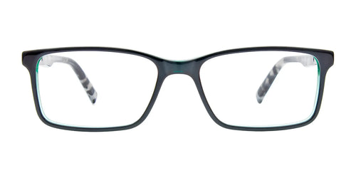 Takumi TK1160 Eyeglasses / Size 50 / Black & Green / Demi Grey