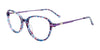 Takumi TK1164 Eyeglasses | Size 48 / Purple Marbled & Satin Purple