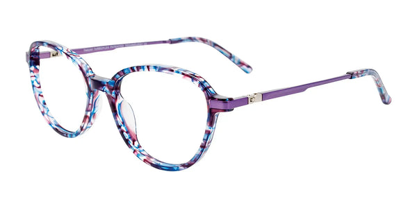 Takumi TK1164 Eyeglasses | Size 48 / Purple Marbled & Satin Purple