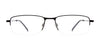 Takumi TK1168 Eyeglasses with Clip-on Sunglasses | Size 55 / Matt Brown & Onyx