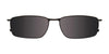 Takumi TK1168 Eyeglasses with Clip-on Sunglasses | Size 55 / Clip Only (Color №090)