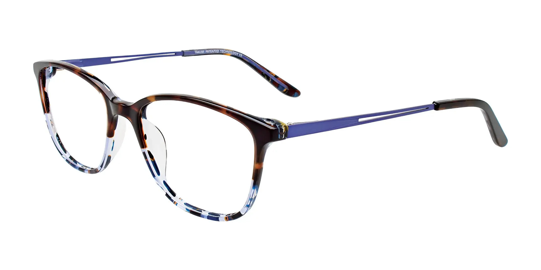 Takumi TK1170 Eyeglasses with Clip-on Sunglasses Blue Marbled & Demi Amber Takumi TK1170 Eyeglasses with Clip-on Sunglasses Blue Marbled & Demi Amber