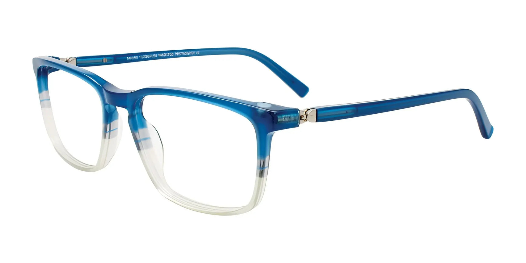 Takumi TK1179 Eyeglasses with Clip-on Sunglasses Blue & Light Blue & Grey Takumi TK1179 Eyeglasses with Clip-on Sunglasses Blue & Light Blue & Grey