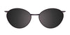 Takumi TK1189 Eyeglasses with Clip-on Sunglasses | Size 52 / Satin Black & Satin Pink Gold