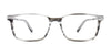 Takumi TK1195 Eyeglasses with Clip-on Sunglasses | Size 52 / Grey Sl & Steel/Steel & Grey