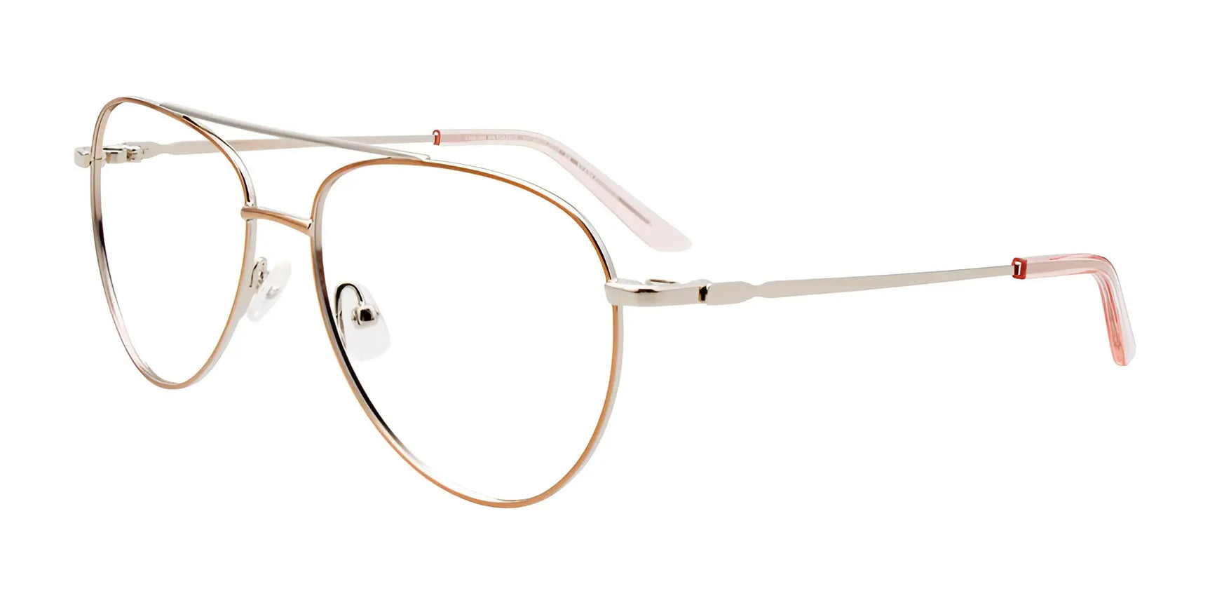 Takumi TK1200 Eyeglasses with Clip-on Sunglasses Shiny Lt Pnk & Sil / Sh Sil & Pk Takumi TK1200 Eyeglasses with Clip-on Sunglasses Shiny Lt Pnk & Sil / Sh Sil & Pk