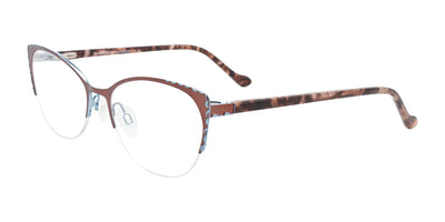 Takumi TK1204 Eyeglasses with Clip-on Sunglasses | Size 52
