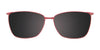 Takumi TK1207 Eyeglasses with Clip-on Sunglasses | Size 53 / Brown & Beige