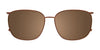 Takumi TK1209 Eyeglasses with Clip-on Sunglasses | Size 54 / Clip Only (Color №010)