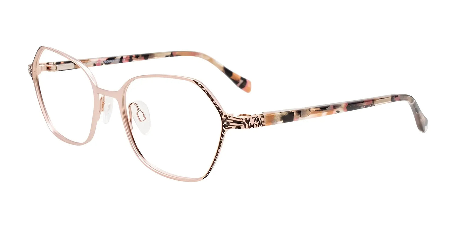 Takumi TK1211 Eyeglasses with Clip-on Sunglasses Sat Pink Gold & Black / Pink Tort Takumi TK1211 Eyeglasses with Clip-on Sunglasses Sat Pink Gold & Black / Pink Tort