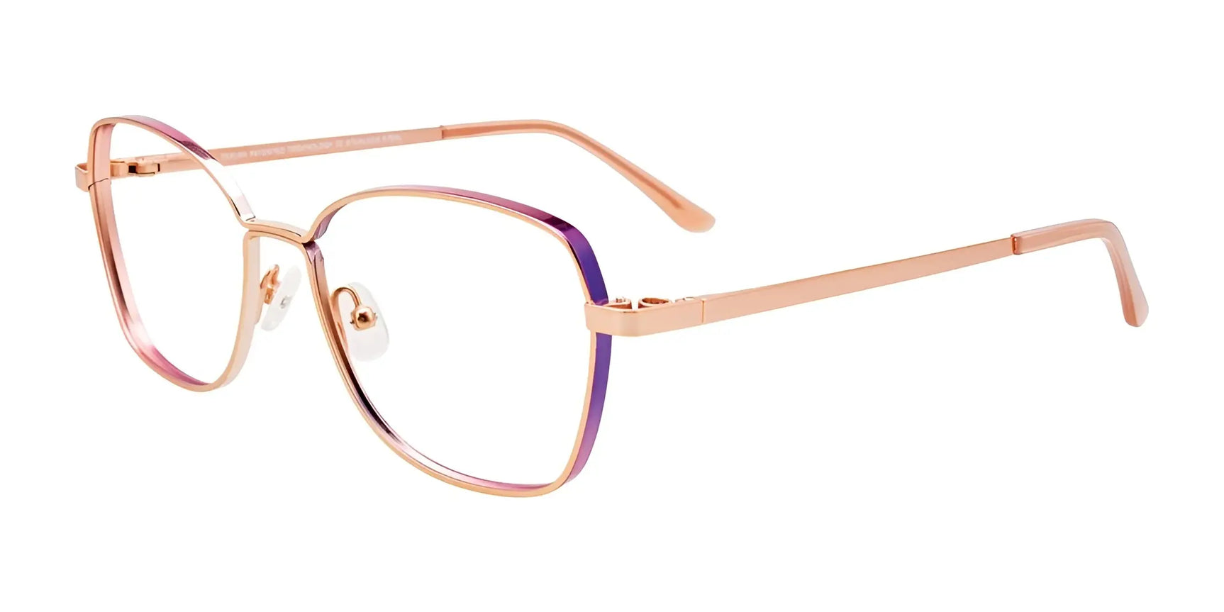 Takumi TK1213 Eyeglasses with Clip-on Sunglasses Pink Gold & Gra Eyerim / Pink Gold Takumi TK1213 Eyeglasses with Clip-on Sunglasses Pink Gold & Gra Eyerim / Pink Gold