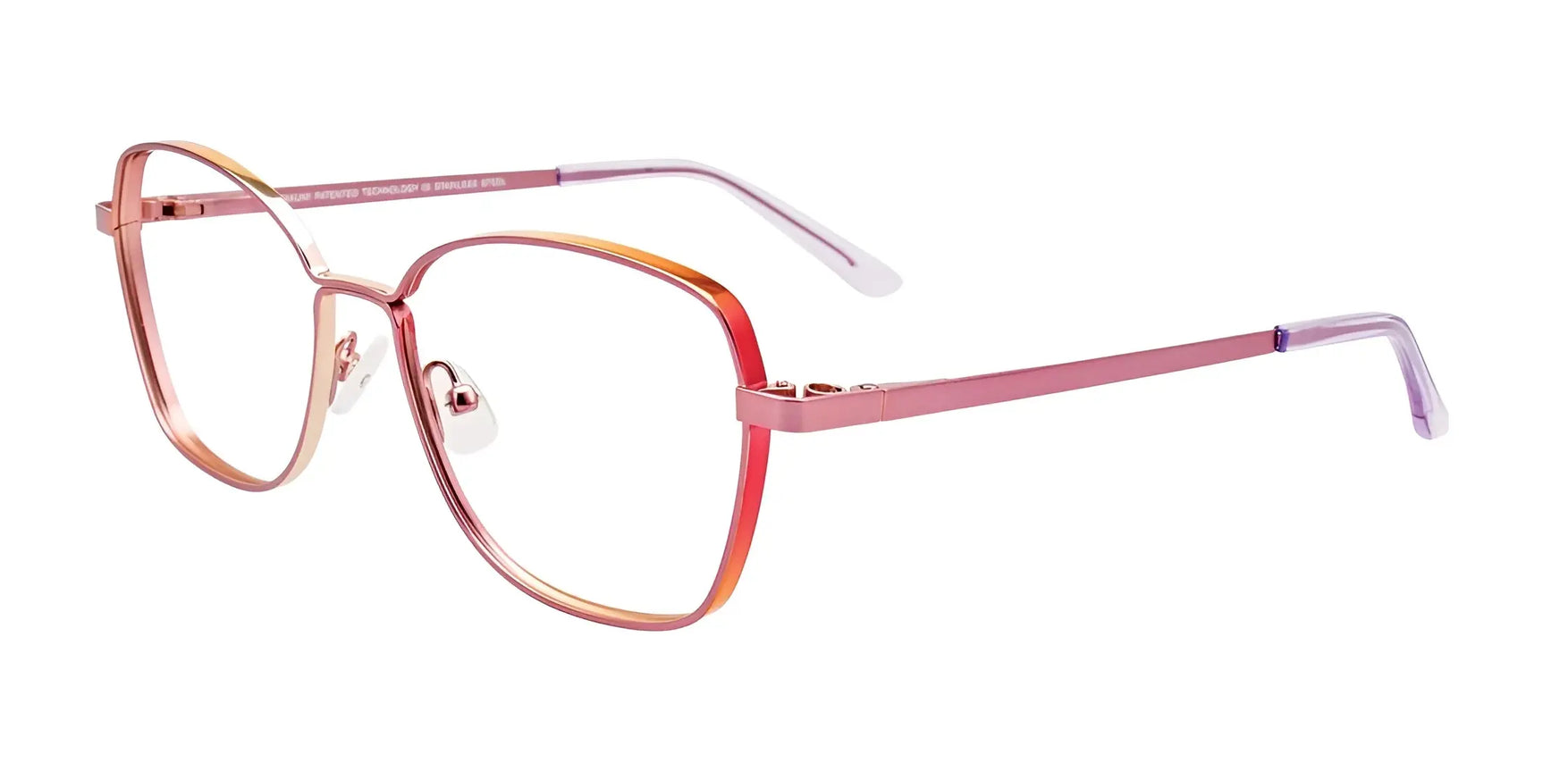 Takumi TK1213 Eyeglasses with Clip-on Sunglasses Lt Purple & Gra Eyerim / Lt Purple Takumi TK1213 Eyeglasses with Clip-on Sunglasses Lt Purple & Gra Eyerim / Lt Purple