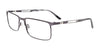 Takumi TK1216 Eyeglasses with Clip-on Sunglasses | Size 59 / Blue