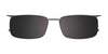 Takumi TK1216 Eyeglasses with Clip-on Sunglasses | Size 59 / Clip Only (Color №020)