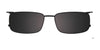 Takumi TK1216 Eyeglasses with Clip-on Sunglasses | Size 59 / Clip Only (Color №090)