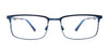 Takumi TK1220 Eyeglasses with Clip-on Sunglasses | Size 54 / Satin Steel