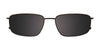 Takumi TK1223 Eyeglasses with Clip-on Sunglasses | Size 52 / Clip Only (Color №010)