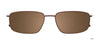 Takumi TK1223 Eyeglasses with Clip-on Sunglasses | Size 52 / Clip Only (Color №010)