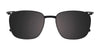 Takumi TK1224 Eyeglasses with Clip-on Sunglasses | Size 51 / Clip Only (Color №050)
