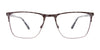 Takumi TK1225 Eyeglasses with Clip-on Sunglasses | Size 53 / Tortoise Blue