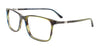 Takumi TK1229 Eyeglasses with Clip-on Sunglasses | Size 54 / Forest Green & Tort