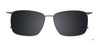 Takumi TK1229 Eyeglasses with Clip-on Sunglasses | Size 54 / Clip Only (Color №020)