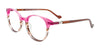 Takumi TK1234 Eyeglasses | Size 45 / Crystal Pink/Striped Brown