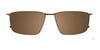 Takumi TK1235 Eyeglasses with Clip-on Sunglasses | Size 54 / Clip Only (Color №010)