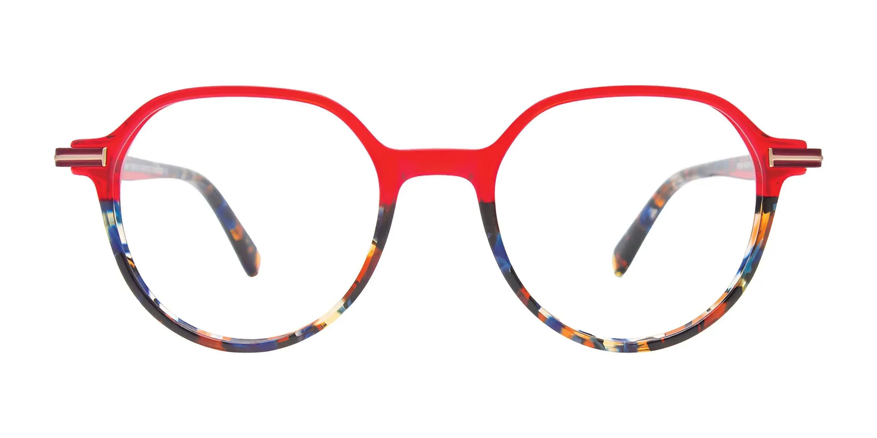 Takumi TK1242 Eyeglasses with Clip-on Sunglasses Red & Mult Tort / Mult Tort Takumi TK1242 Eyeglasses with Clip-on Sunglasses Red & Mult Tort / Mult Tort