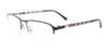Takumi TK1246 Eyeglasses with Clip-on Sunglasses | Size 50 / Black