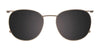 Takumi TK1248 Eyeglasses with Clip-on Sunglasses | Size 47 / Clip Only (Color №030)