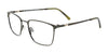 Takumi TK1253 Eyeglasses | Size 50 / Satin Dark Green