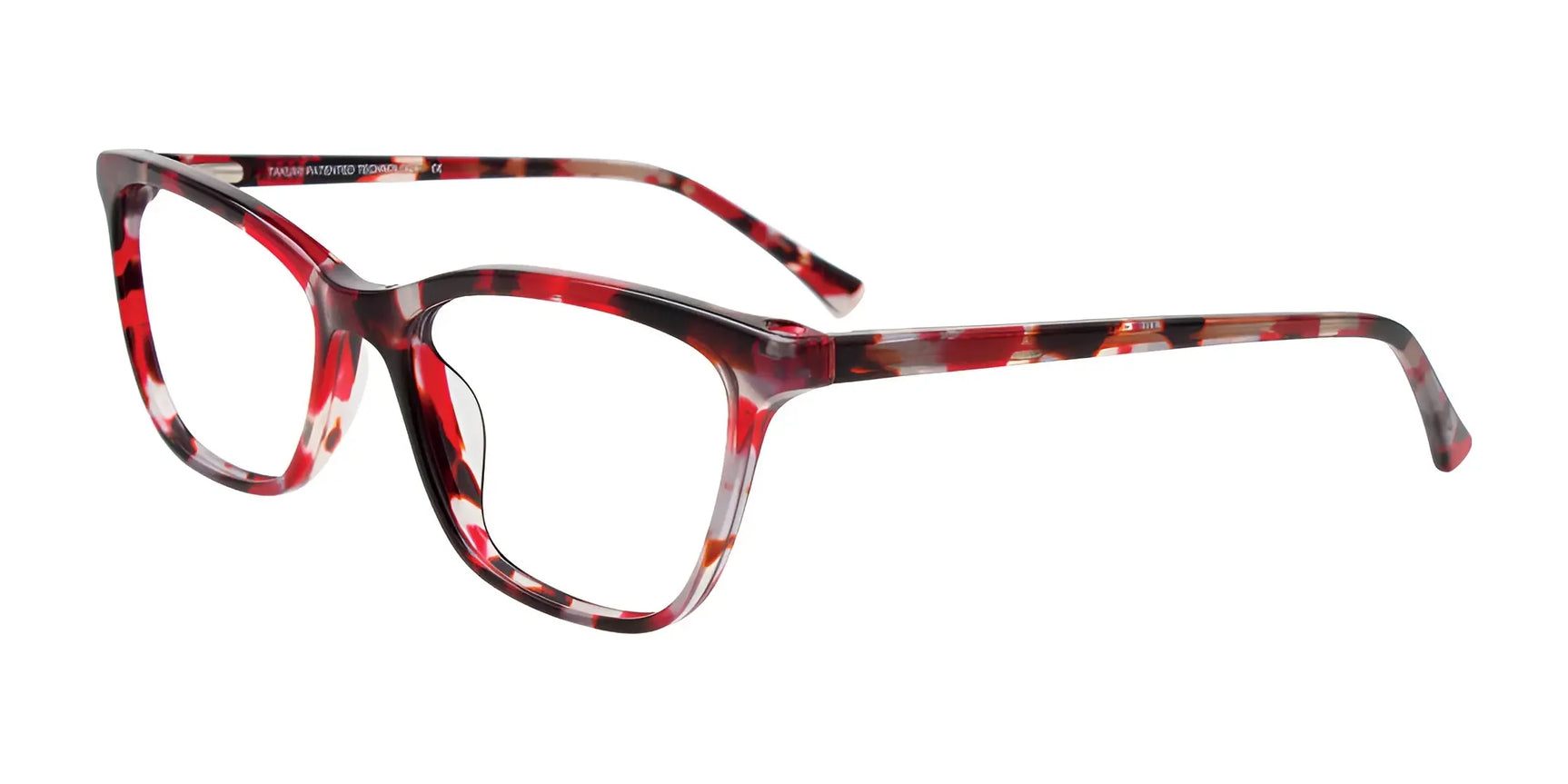 Takumi TK1274 Eyeglasses with Clip-on Sunglasses Transparent Red Tortoise Takumi TK1274 Eyeglasses with Clip-on Sunglasses Transparent Red Tortoise