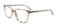 Takumi TK1276 Eyeglasses with Clip-on Sunglasses Pink & Brown Stripes Takumi TK1276 Eyeglasses with Clip-on Sunglasses Pink & Brown Stripes