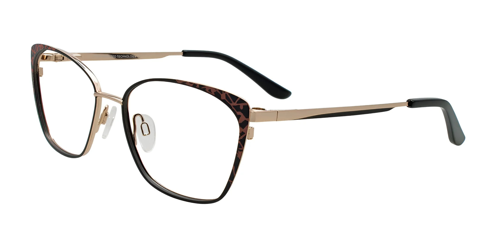 Takumi TK1292 Eyeglasses Black & Gold Takumi TK1292 Eyeglasses Black & Gold
