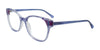 Takumi TK1299 Eyeglasses with Clip-on Sunglasses | Size 52 / Ultramarine & Crystal
