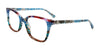 Takumi TK1303 Eyeglasses with Clip-on Sunglasses | Size 54 / Blue & Multicolor
