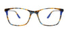 Takumi TK1305 Eyeglasses | Size 52 / Brown Tortise & Blue