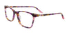 Takumi TK1305 Eyeglasses | Size 52 / Purple Tortoise & Pink