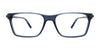 Takumi TK1307 Eyeglasses with Clip-on Sunglasses | Size 55 / Black