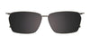 Takumi TK1307 Eyeglasses with Clip-on Sunglasses | Size 55 / Clip Only (Color №050)
