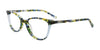 Takumi TK1317 Eyeglasses | Size 50 / Blue & Lime