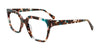 Takumi TK1335 Eyeglasses | Size 53 / Teal & Brown