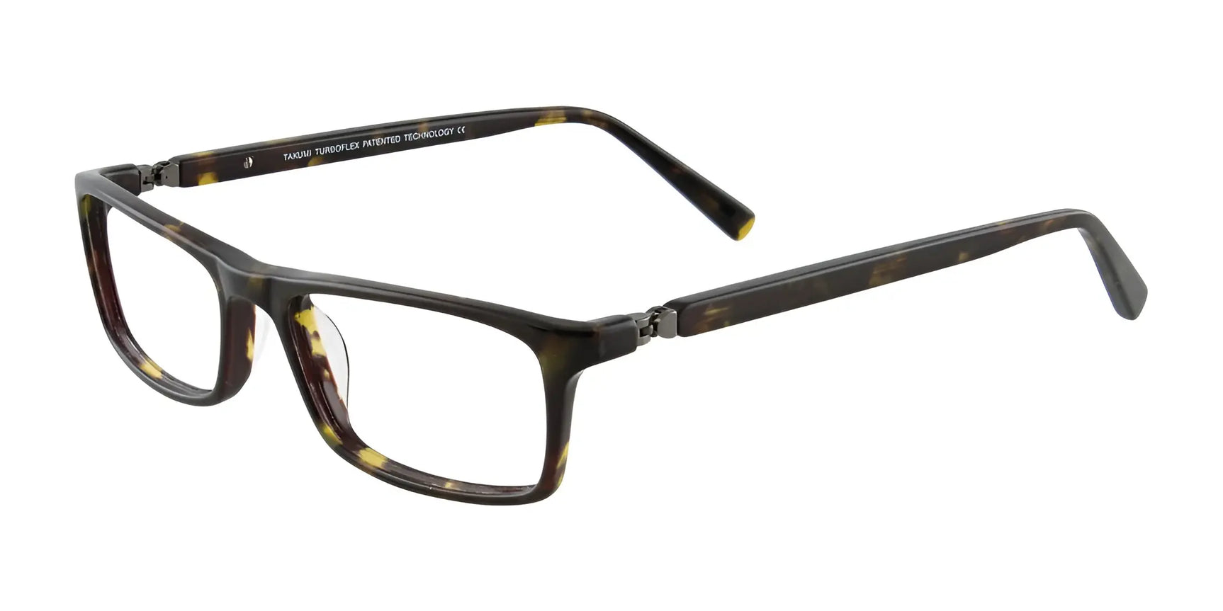 Takumi TK906 Eyeglasses Tortoise Green Takumi TK906 Eyeglasses Tortoise Green